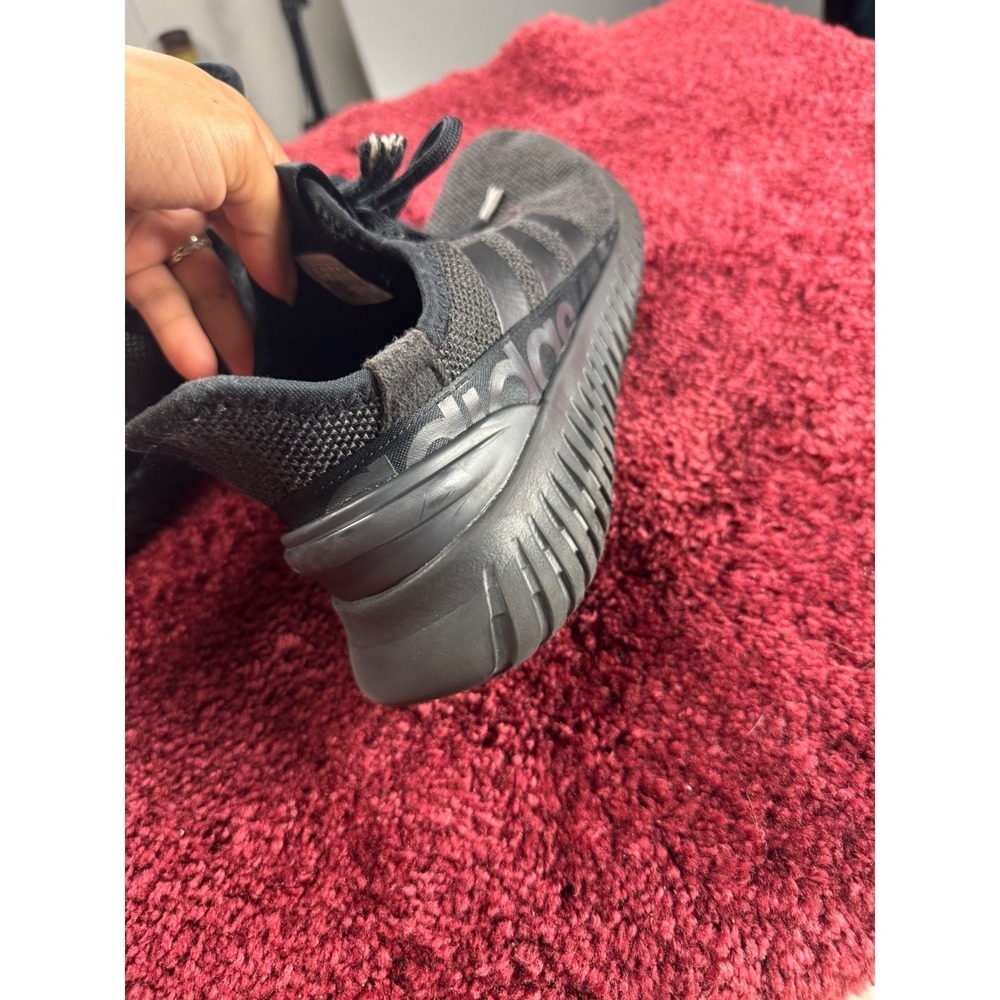 Adidas Running Shoes Lightweight Athletic Sneakers Black Size 7.5 - Picture 9 of 11